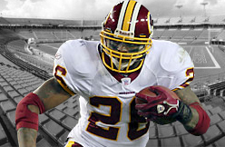 Redskins running back Clinton Portis: I can't give no satisfaction, Clinton Portis